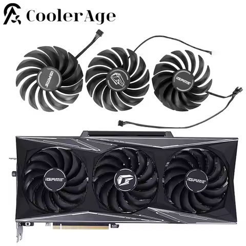 90MM PVA080E12R RTX3060 RTX3070 RTX3080 RTX3090 Cooling Fan For Colorful iGame RTX 3060 3070 3080 Ti