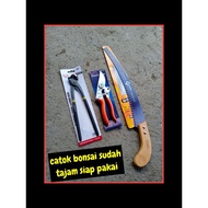 Bonsai tool package 100 prohex saw/ branch shears/ good quality pruning shears