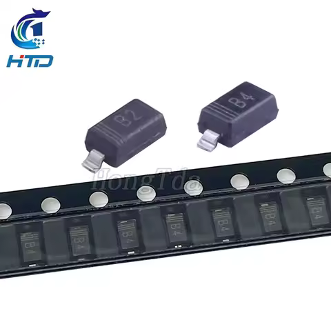 100PCS MBR0520T1G MBR0530T1G MBR0540T1G SOD-123 MBR0520 MBR0530 MBR0540 SMD Schottky diode