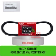V belt roller set genio led scoopy esp K2F 23100-K0J-BA0 23100-K0J-N01