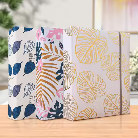 4X6 inch Fabric Photo Album 200 pockets Large Capacity Interleaf Type Family Album Children Growth M