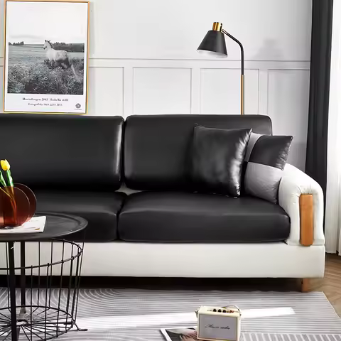 Pu 100% Waterproof Sofa Cushion Cover Outdoor Sofa Seat Cover Living Room Luxury Home Garden Sofa Co