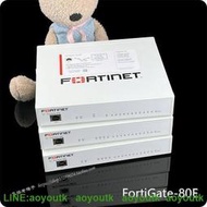 FortiGate 80E Fortinet飛塔防火墻 全千兆2光纖口 支持90人上網【三井工控】