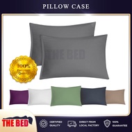 TheBed Microfiber Pillow Case/Sarung Bantal(20"X30")  Bolster Case/Sarung Bantal Peluk(35X105CM)