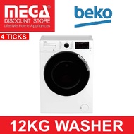 BEKO WTE12746X0 12KG FRONT LOAD WASHER (4 TICKS)