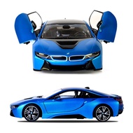 RASTAR 1:14 Scale BMW I8 Open Doors RC CAR Remote Control Car (White or Blue)