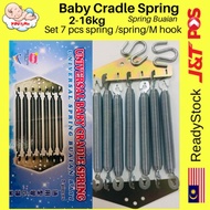 I baby 7pcs springs for buaian elektrik 7pcs springs set electronic cradle or Manual 7 springs until