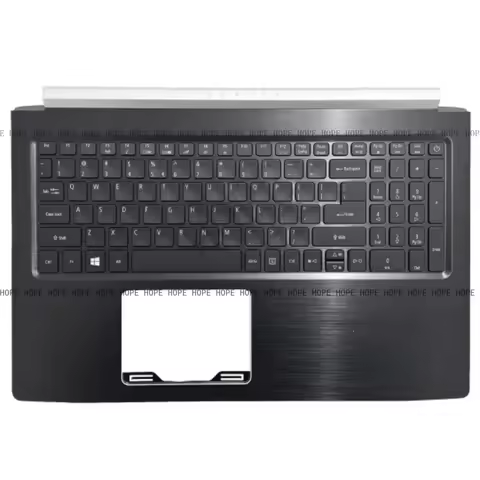 NEW For Acer Aspire A515-51G A615-51 A515-41G Upper Palmrest Cover Backlit Keyboard US