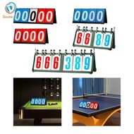 Dovewill Portable Flip Scoreboard 4/5/6 Digit Easy to Read for Badminton And Multi Sports