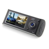 Black Box Car DVR Dual Camera 2.7 Inch LCD GPS Logger Wide Angel