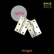 Metal Steel Iron Hinges for Door Furniture Cabinet / Engsel Ensel Besi Pintu Perabot 门铰链