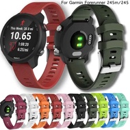 Watch strap for Garmin Forerunner 245/245M/Vivoactive 3 soft silicone bands for Forerunner 645 Wristbands