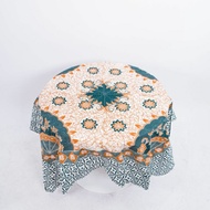 SQUARE BATIK TEACHER GUEST TABLE CLOTH WITH WRITING MOTIF BATIK TABLE CLOTH SQUARE TABLE