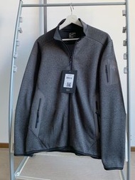 外國預訂 2色選 Arcteryx始祖鳥 刺繡logo 戶外機能 covert cardigan 拉鍊口袋 立領毛絨外套