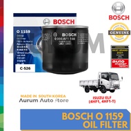 Bosch Oil Filter C-526 O-01159(C-526) set for and Isuzu Elf(4HF1)