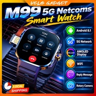 M99 5G Network 2.40" Super Amoled Sim Card Wifi Rotary Camera Android App Install NFC Access Functio