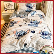 DANSUNREVE bedsheet cadar set single bed set sarung katil cadar single queen cartoon printing cadar 