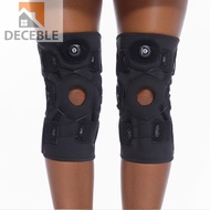 [Deceble.my] Hinged Knee Brace Adjustable Hinged Knee Support Knee Support Wrap for Knee Pain