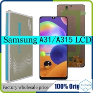 AMOLED For Samsung Galaxy A31 A315 LCD Display Touch Screen Digitizer LCD For Samsung A31 A315 Displ