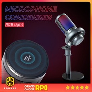 SHOUFEI USB Condenser Microphone Studio Microphone with Stand - ME6S Original 99 Square