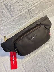 Kickers Genuine Leather Men Waist Bag 78806 26cm2.5cm12cm