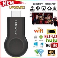 (New Upgrade) Original 1080p Mirascreen Screen Mirror Display Ios Android Chrome Cast Anycast Netflix Support