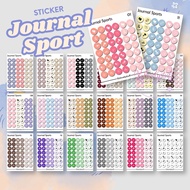 Sports Journal Stickers Aesthetic Sports Journal Stickers