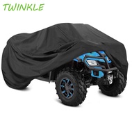 TWINKLE1 ATV Cover, Heavy Duty Waterproof 4 Wheeler Quad Bike Storage Cover, Basic Edition Windproof