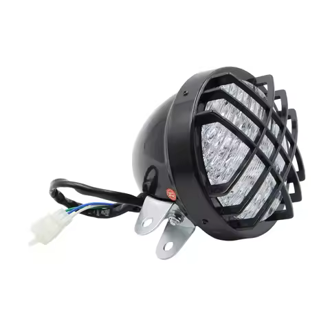 12V LED Front Head Light Lamp Headlight For 70/110/125/150/150cc 4 Wheeler Quad Dirt Bike ATV Dune B