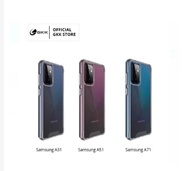 GKK CASE SPACE Samsung A12 A31 A51 A71 Bahan Akrilik anti kuning