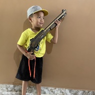 Pistol Mainan Shotgun Tembakan Kokang Azzuri Pistol Shotgun Mainan