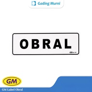 GM Acrylic Label SALE 30x10 cm | Sale Sign | Acrylic Board | Sale Sign | Shop Signage