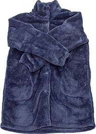 Arie Loungewear, Soft to the Touch, Warm, Pokka Navy, 24.4 x 21.3 x 34.6 inches (62 x 54 x 88 cm)