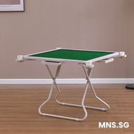 MNS Mahjong Table Foldable Mobile Home Hand Rubbing Playing Card Table Small Simple Square Table Manual Chess And Card Table Sparrow Table