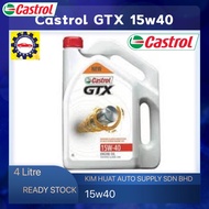 CASTROL GTX Engine Oil 15W40  4 Litre