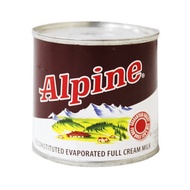 Alpine Evaporated Full Cream Milk 154ml