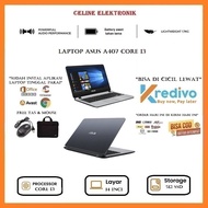 CUCI GUDANG HARGA TERMURAH !!! Laptop Asus A407 core i3 FREE TAS &amp; MOUSE LAPTOP TINGAL PAKAI