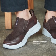 PLK Men's Work Shoes School Shoes Men's Knitted Shoes LV0650