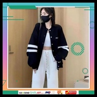 Women's Oversized BASEBALL Jacket RACK | KOREAN STYLE Women's VARSITY Baseball JACKET