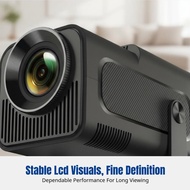 4K Ultra  Mini Projector HY320, Portable Home Theater LCD Display, A10X
