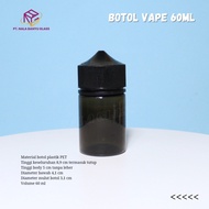 60ml black Vape Liquid Bottle Chubby V4 Bottle/ Short Body/