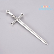 2pcs style Alloy Cabochons Long Swords for Crafting Jewelry Making Antique Silver 88x25.2x5.9mm