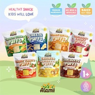 Snack Sehat Anak - Alamii Puffs -  Gluten Free | Snack Bayi / Snack Sehat Anak / Puffs Snack