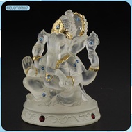 [mojotorw7] Southeast Asian Elephant God Statue Figurine Housewarming Ornament Resin