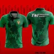 CITROTEES Kaos Jersey Militer Angkatan Darat Full Printing Free Custom Mlt Ek006-010