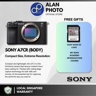 Sony a7CR ILCE-7CR Mirrorless Camera Body | Sony Singapore Warranty [Free 64GB]