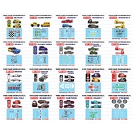 Hot Wheels white toner decal WT021 - WT040