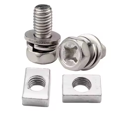 2 Set Universal Motorcycle Battery Terminal Nut and Bolt Screws M5x10mm M6x12mm for 4Ah 5Ah 6AH 7Ah 