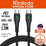 Mcdodo Manta Series 3A PD Type-C to Type-C Data Cable 1.5M CA666