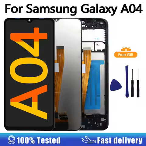 6.5"Display For Samsung Galaxy A04 A04s A04e LCD Display Touch Screen Digitizer Assembly For Samsung